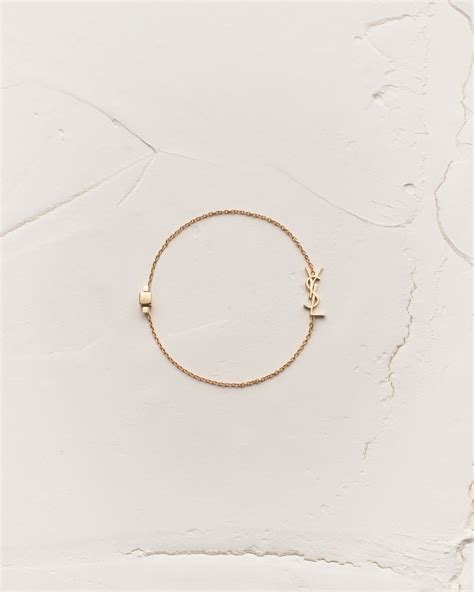 are ysl items gold plated|CASSANDRE bracelet in 18K yellow gol.